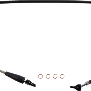 MOOSE RACING Brake Line - Front - Stainless Steel - Suzuki S01-1035