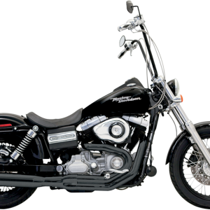 BASSANI XHAUST B1 2:1 Exhaust - Black 1D18RB