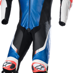 ALPINESTARS GP Tech Suit v4 - Black/Blue/Yellow Fluorescent - US 44 / EU 54 3156822-1075-54