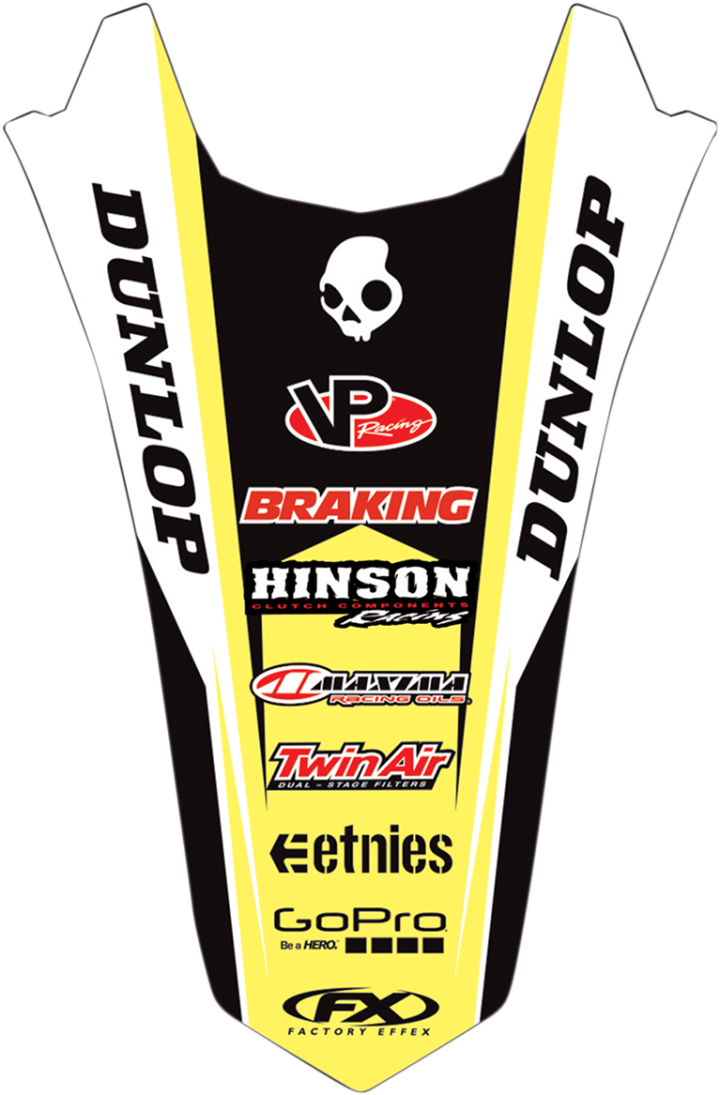 FACTORY EFFEX Rear Fender Graphic - DR-Z 400 19-32440