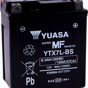 YUASA AGM Battery - YTX7L-BS .33 L YUAM327BS