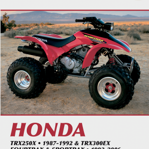 CLYMER Manual - TRX250X/300EX CM4564