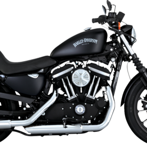 VANCE & HINES 3" Twin Slash Slip-On Muffler - Chrome 16361