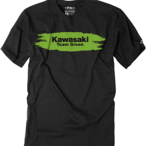 FACTORY EFFEX Youth Kawasaki Teamgreen T-Shirt - Black - Large 22-83104
