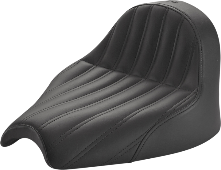 SADDLEMEN Knuckle Solo Seat - Black - Chief 2022 I21-04-0023