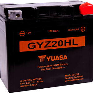 YUASA AGM Battery - GYZ20HL YUAM720GH