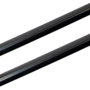 CUSTOM CYCLE ENGINEERING Black Diamond-Like Fork Tubes - 49 mm - 23.75" Length 710008