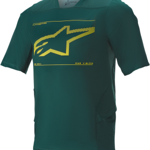 ALPINESTARS Drop 6.0 Jersey - Short-Sleeve - Green - 2XL 1766320-7170-2X