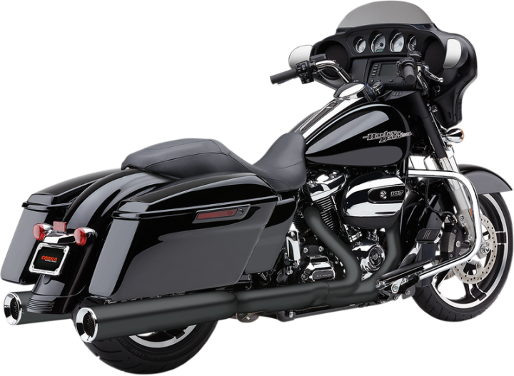 COBRA Power Flo Mufflers for FL - Black 6214RB