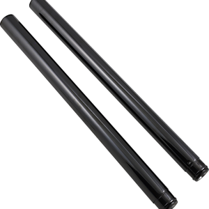 CUSTOM CYCLE ENGINEERING Black Diamond-Like Fork Tubes - 49 mm - 24.875" Length 710032