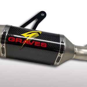 Graves Cat Back Slip On Exhaust For Gsxr1000 2017-2025 2026 Exs-17g1-Cbtc