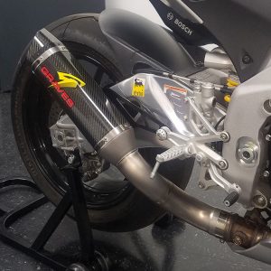 Graves motorsports Aprilia RSV4 RSV4 RF / RR 2016 cat eliminator exhaust EXA-16RSV4-CETC
