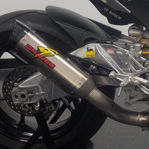 Graves motorsports cat eliminator exhaust titanium RSV4 RF / RR 2016 EXA-16RSV4-CETT