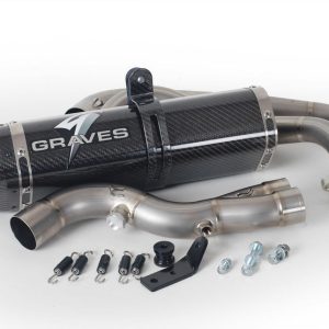 Graves Motorsports Full Exhaust System For Fz-07 2015-2017 / Mt-07 2018 + / Xsr700 2016-2023 / R7 2021-2023 Exy-14fz07-Ftc