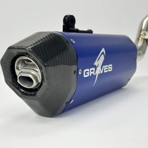 Graves Motorsports Slip-On Exhaust Crf300l /Rally 2021-2025 Exh-21c3l-Soab