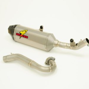 Graves motorsports honda crf450rl/rl/x 2019-2025 full titanium exhaust EXH-19C4X-FTT