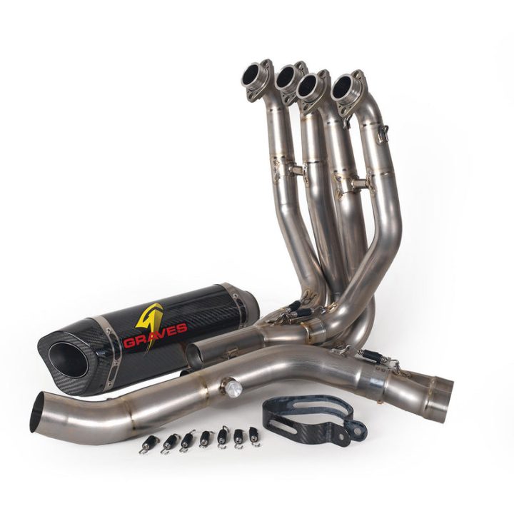 Graves exhaust works zx10r 16-19 link full exhaust system EXK-16ZX1-FTC