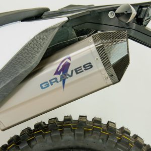 Graves Titanium Exhaust Slip-On Ktm 690 Enduro R 2019-2023 /Gas Gas E SM S 700 2023-2024 Exk-19690-Sot