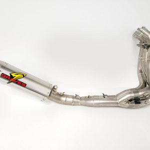 Graves Exhaust Full Link Titanium / Titanium Works Exhaust Zx6r 2009- 2024 Exk-19zx6-Fttw