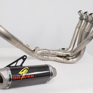 Graves Exhaust Titanium Full System Gsx-R1000 2017- 2024 Exs-17g1-Ftc