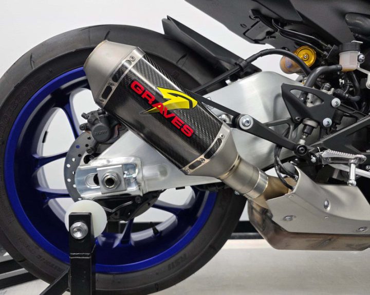 Graves Motorsports Cat Back Slip-On Exhaust R1 / R1m / R1s 2015-2026 /Fz-10 2017-2018 / Mt-10 2018-2021 Exy-15r1-Cbtc