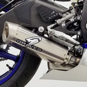 Graves Motorsports Cat-Back Slip-On Titanium Exhaust R6 06-20 Exy-15r6-Cbst