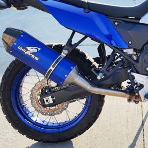 Graves BLUE Cat-Back Exhaust System for Yamaha Tenere 700 EXY-21T7-CBTAB