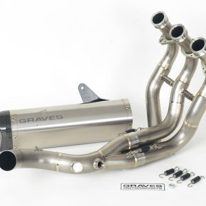 Graves Motorsports Full Titanium Exhaust Fz-09 2014-2016 + Fj-09 2015-2020 + Xsr900 2017-2020 + Mt-09 2018-2020 Exy-16fz09-Ftt