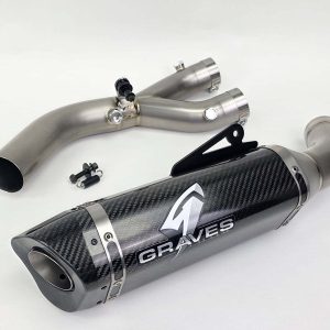 Graves Motorsports Cat Eliminator Exhaust System For R1 15-2026 Exy-15r1-Cetc-2