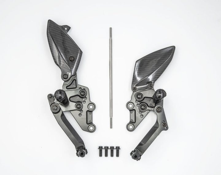 Graves Motorsports Adjustable Rearsets R7 2021-2024 Rsy-21r7-Kaf