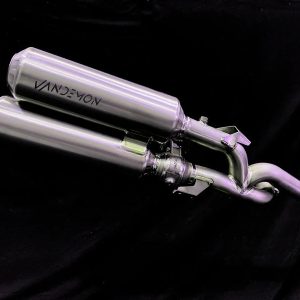 Vandemon Harley Davidson Sportster S 1250cc Bimodal Stealth Titanium Slip-On Mufflers HARSPRTRSTIEXWVA VA-50