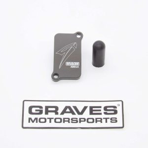 Graves Motorsports Smog Block Off Plate Honda CB300/CRF250/300 AB014