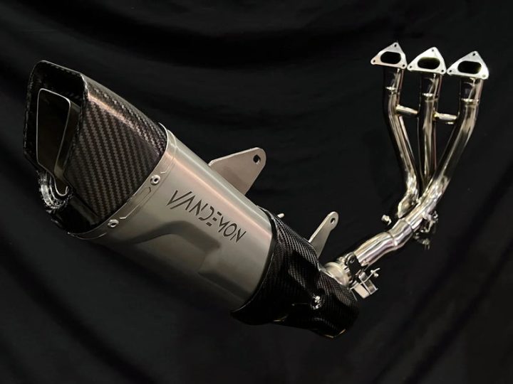 Vandemon Triumph Speed Triple 1200RS & RR Titanium Full Exhaust System 2025-2026 TRIUM120SPD3TIEXHC VA-172
