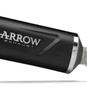 71980AKN Arrow Indy Race EVO Slip-on Exhaust, ALUMINIUM "DARK" for Honda CBR500R 24-25