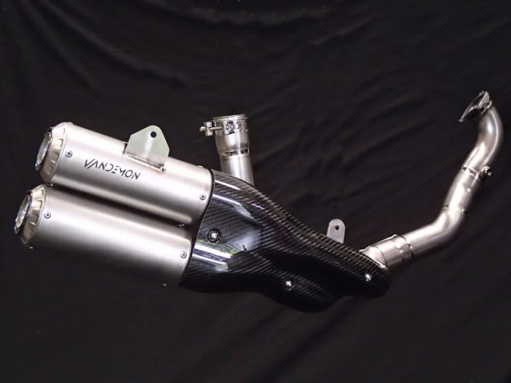 Vandemon Ducati Supersport 939 Side Mount Titanium Exhaust System 2017-20 DUC939STIEXHSYA VA-40