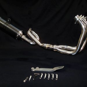 Vandemon Yamaha MT09 FZ09 XSR900 2014-2020 Vandemon Titanium Doughnut Exhaust & Carbon Fibre Muffler 2016-20 YAMAMT09EXTI180A VA-78