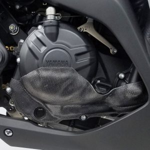 Graves yamaha r3 carbon and kevlar moto america approved right side clutch case cover