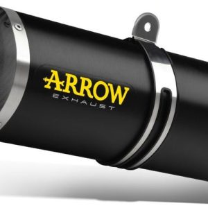 72622AKN Arrow Race-Tech Exhaust, Aluminum Dark for Suzuki V-Strom 650 2017-2020