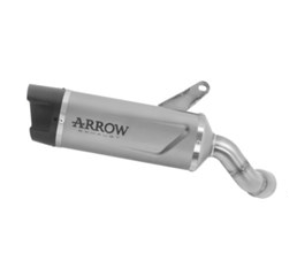71987PK Arrow Indy Race EVO Titanium silencer with carby end cap Kawasaki NINJA 1100 SX 2025