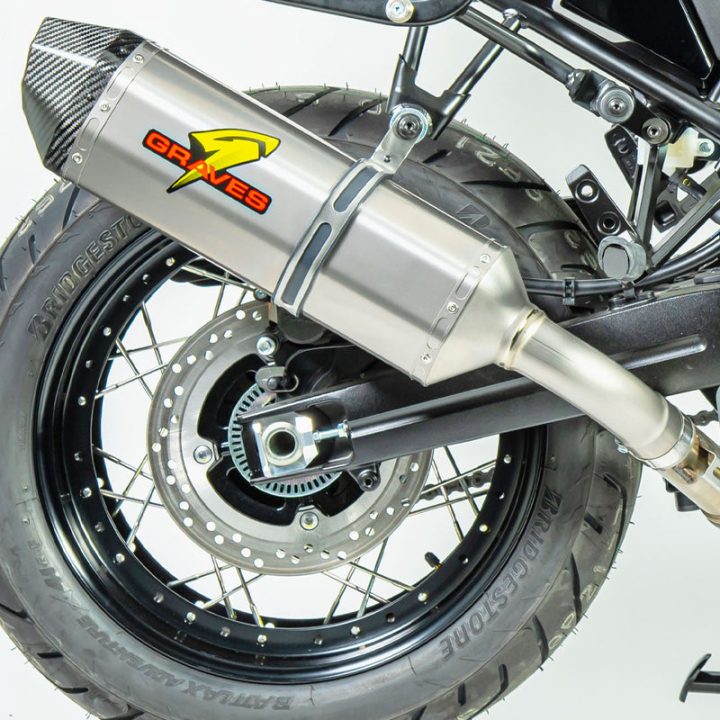 Graves Motorsports Cat-Back Exhaust System V-Strom 1050 2020-2023 Exs-20vs1-Sot