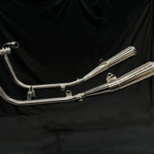 Vandemon Triumph Speed Twin Vandemon 1200 Polished Titanium Exhaust 2019-2024 TRIUM120SPDTWNTIEXA VA-159