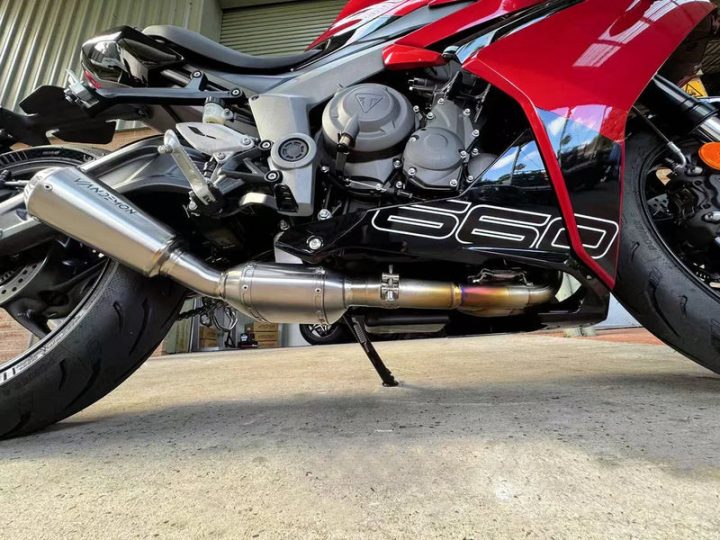 Vandemon Triumph Trident & Daytona 660 Titanium Exhaust System TRIUMTRIDNT660EXHA VA-160