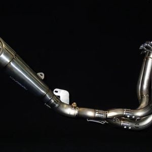IN STOCK Vandemon Brushed Titanium Exhaust System Ninja H2 & H2R 2015-26 KAWAH2TICSBRUEXHD VA-2
