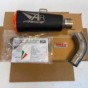 IN STOCK Austin Racing 2026 KTM 990 RCR BLACK SLIP-ON orange tip AR102