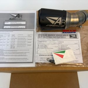 IN STOCK Austin Racing 2026 KTM 990 RCR V3 MINI SLIP-ON dB COMPLIANT & RACE EXHAUST SYSTEMS AR102