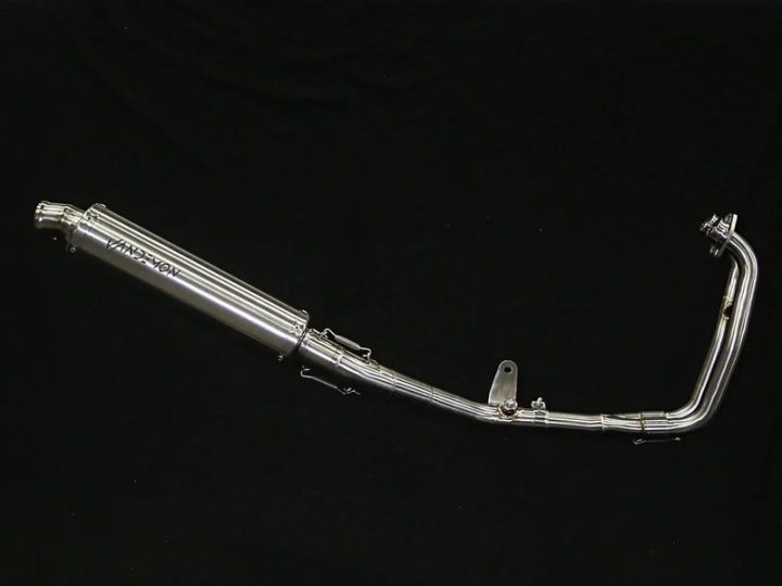 Vandemon Yamaha YZF-R3 MT-03 YZF-R25 Vandemon Stainless Steel Headers, Titanium Muffler YAMAR300EXHSSBRA VA-83