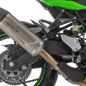 71963PK Arrow Indy Race EVO Titanium Exhaust Silencer w/ CF end cap | Kawasaki ZX-4RR 2023- 2025