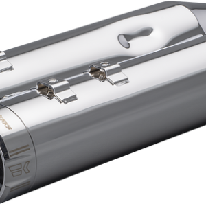 KHROME WERKS 4-1/2" HP-Plus Slip-On Mufflers - Chrome Klassic Tip 202925