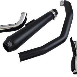 COBRA El Diablo 2:1 Exhaust System Black Harley-Davidson '88-'06 Softail 6485B