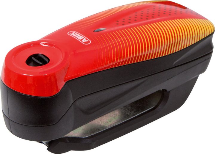 Abus 7000 Rs1 3d Alarm Disc Lock Sonic Red 4140